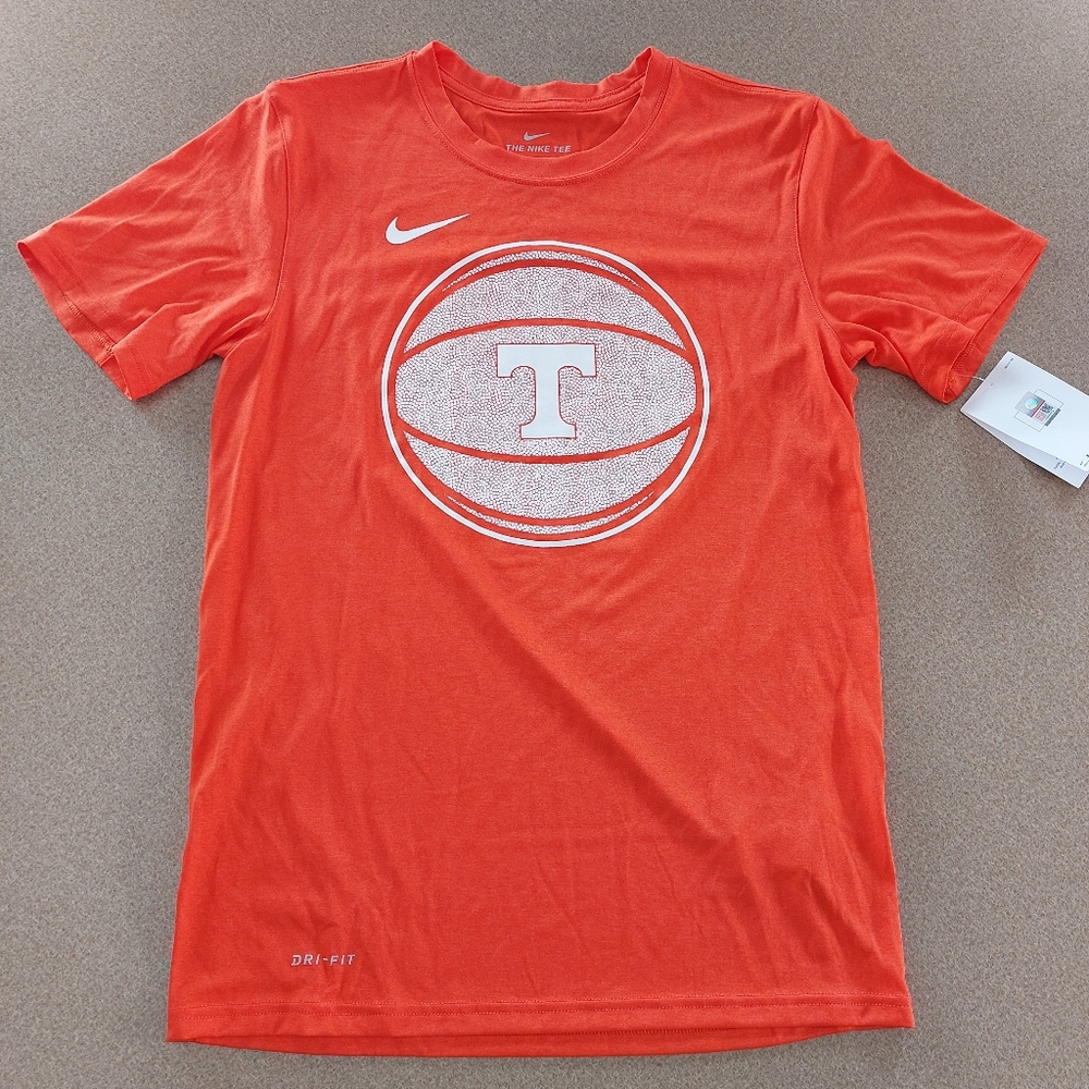 University of Tennessee Volunteers Basketball T-Shirt Size Small Mens Nike Tee